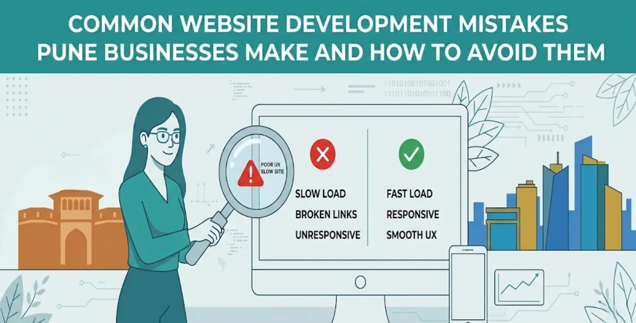 Common Website Development Mistakes Pune Businesses Make and How to Avoid Them — Webvantik