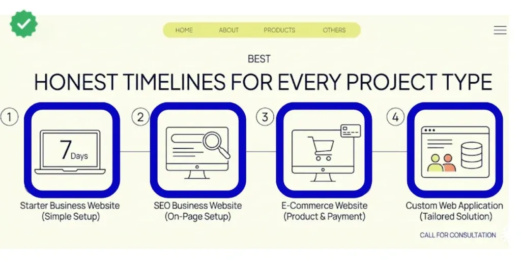 Website Development Timeline in Pune