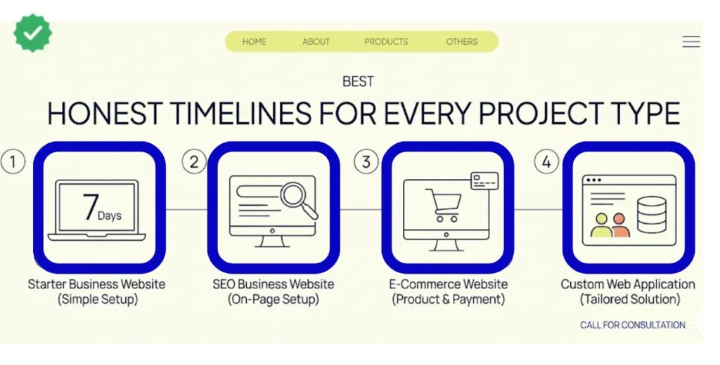 Website Development Timeline in Pune