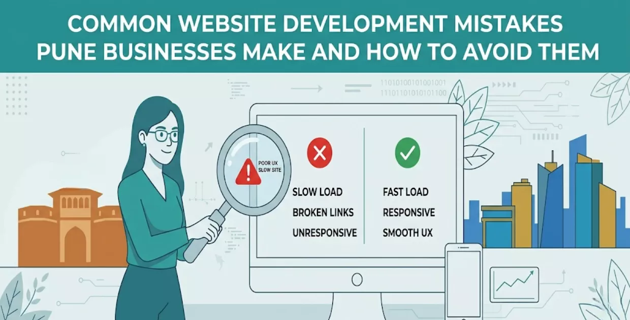website development mistakes pune businesses make