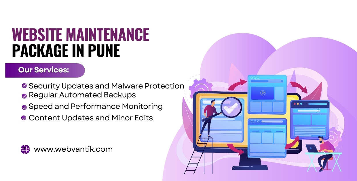 Website Maintenance Packages in Pune: What’s Included and What You Should Pay